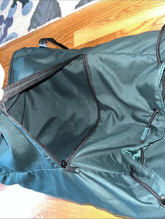 Free People Quilted Teal Green Hiker Backpack NWT